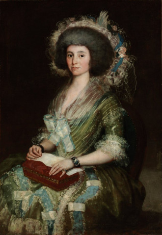 Reproduction Portrait Of Senora Cean Bermudez, Francisco Goya
