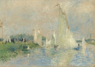 Reproduction Regatta Bei Argenteuil, Renoir Auguste