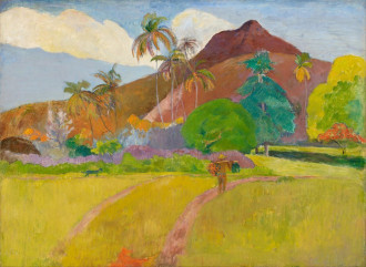 Reproduction Tahitian Landscape, Gauguin Paul