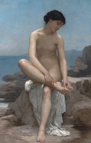 Reproduction The Bather, William-Adolphe Bouguereau