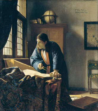 Reproduction Of The Geographer, Johannes Vermeer