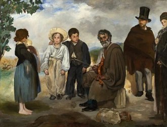 Reproduction The Old Musician, Edouard Manet