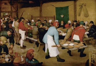 Reproduction The Peasant Wedding, Pieter Bruegel