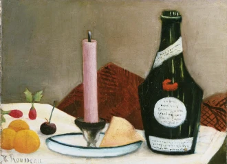 Reproduction The Pink Candle, Henri Rousseau