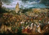 Reproduction The Procession To Calvary, Pieter Bruegel