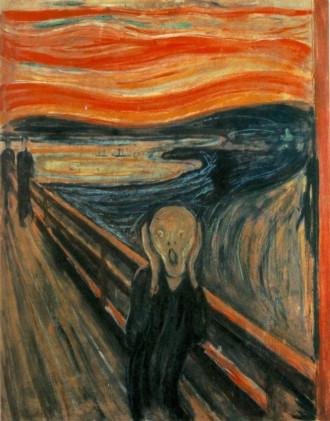 Reproduction The Scream, Edvard Munch