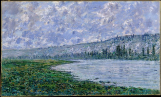 Reproduction The Seine At Vetheui, Claude Monet