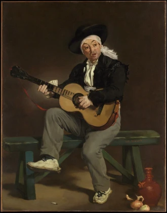 Reproduction The Spanish Singer, Edouard Manet