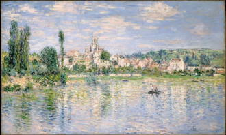 Reproduction vetheuil in summer, claude monet