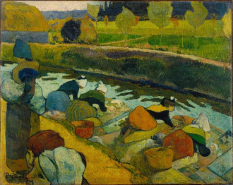 Reproduction Washerwomen, Gauguin Paul
