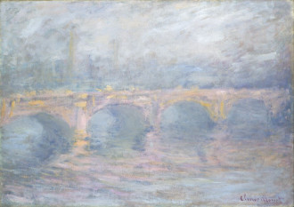 Reproduction Waterloo Bridge, London, At Sunset, Claude Monet