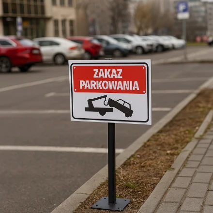 Post for signs – 60/80 cm with base