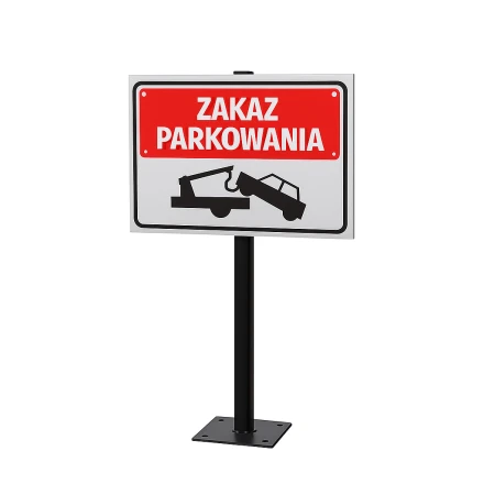 Post for signs – 60/80 cm with base