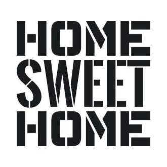 Painting Stencil 02X 03 Home Sweet Home 1710