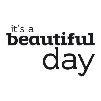 Painting Stencil 02X 16 It\'S A Beautiful Day 1737