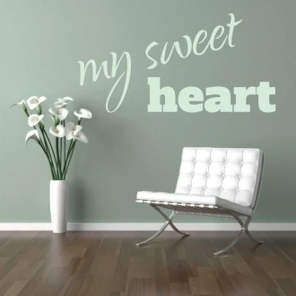 Painting Stencil 02X 17 My Sweet Heart 1743