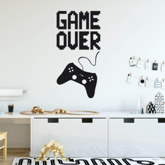 Painting Stencil Game Over 2495
