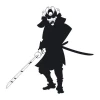 Painting Stencil For Children Samurai 2076