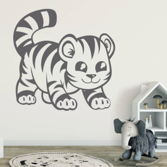 Painting Stencil For Children Tigers 2406