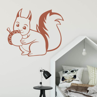 Painting Stencil For Children Squirrel 2412
