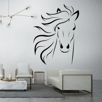 Painting Stencil Horse 2403