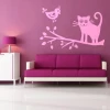 Painting Stencil Kitty Kitty Bird 1352