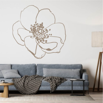 painting stencil flower 2552