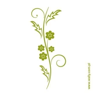 Painting Stencil Flowers 1227