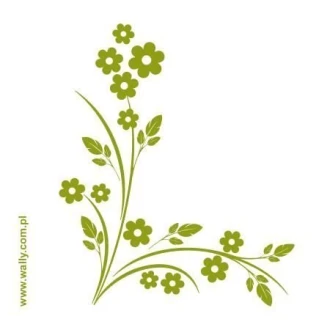 Painting Stencil Flowers 1228