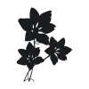 Painting Stencil Flowers 2114