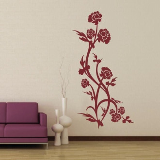 Painting Stencil Flowers 0894