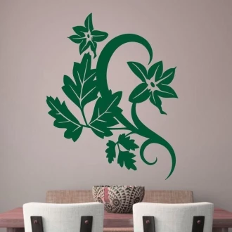 Painting Stencil Flowers 0981