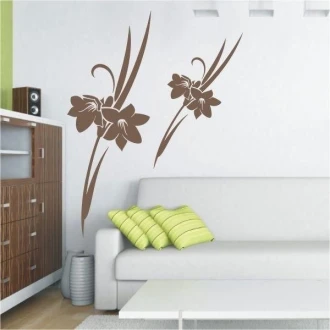 Painting Stencil Flowers 036