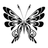 Painting Stencil Butterfly 2348