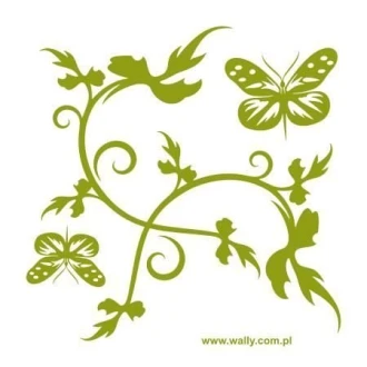 Painting Stencil Butterfly 1220