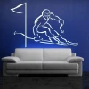 Painting Stencil For Skier 1160