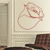 Rose Bud Painting Stencil 2080