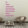 Painting Stencil If You Change Nothing 1952