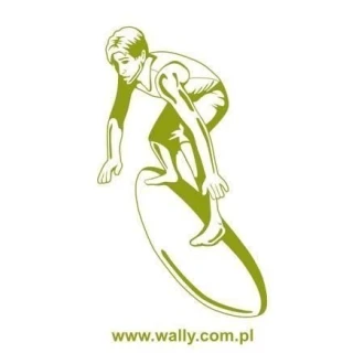 Surfer Painting Stencil 1328