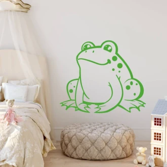 Painting Stencil For Children Frog 2390