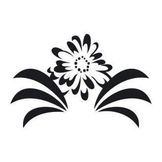 Painting Stencil Flower 2053
