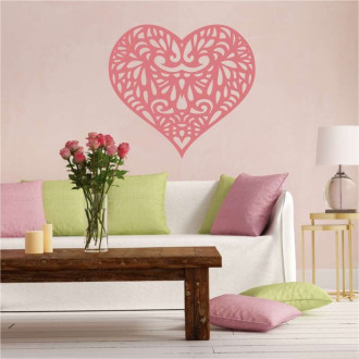 Painting Stencil Heart 2337