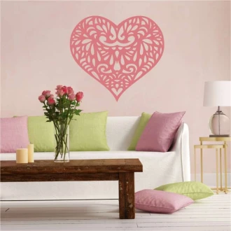 Painting Stencil Heart 2337
