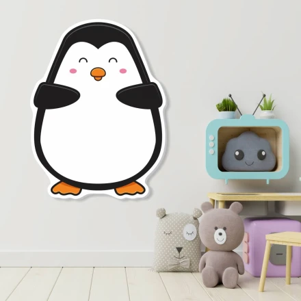 Magnetic Dry-Erase Board for Kids, Penguin 014