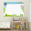 Dry-Erase Board For Children Stave Line Edu 046