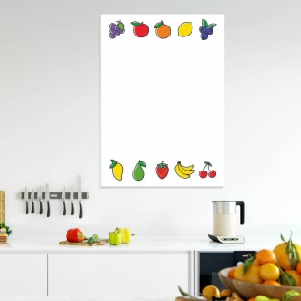 Dry-Erase Board Fruit And Vegetables 300