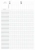 Table Of Competences Matrix For 20 Employees Dry Wiped Lean 123