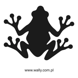 Chalkboard sticker 024 frog