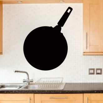 Chalkboard sticker 048 frying pan