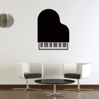 Chalkboard sticker 076 piano